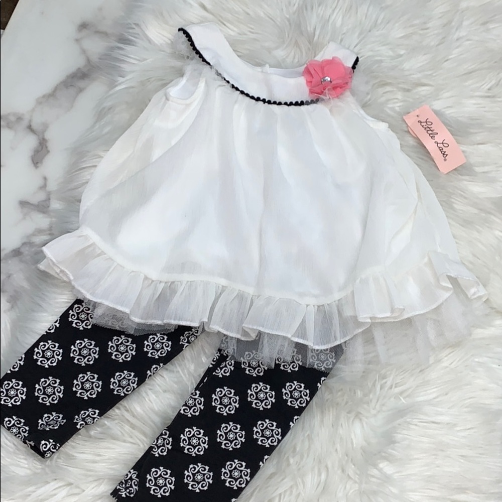 New** Little Lass Two-Piece Set
